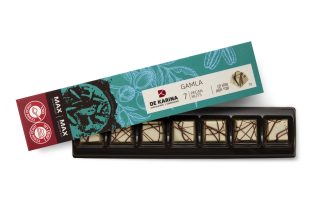 תוספת למשלוח זר פרחים, גמלא – שוקולד לבן עם שברי פקאן – דה קרינה - פרחי עירית